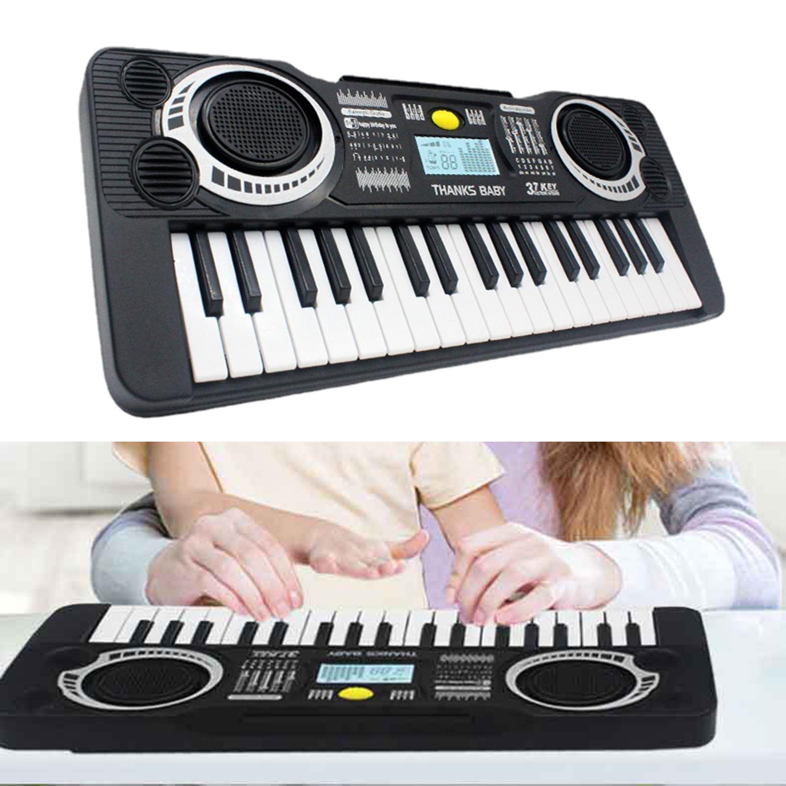 37 Keys Electronic Keyboard Musical Instruments for Adults  Kids