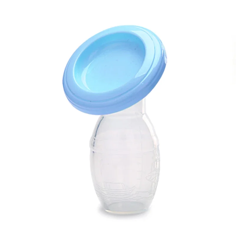 S535127c22bc24382945e5b2ba5bcda81c Baby Feeding Manual Breast Pump Partner Breast Collector Automatic Correction Breast Milk Silicone Pumps Maternity Products