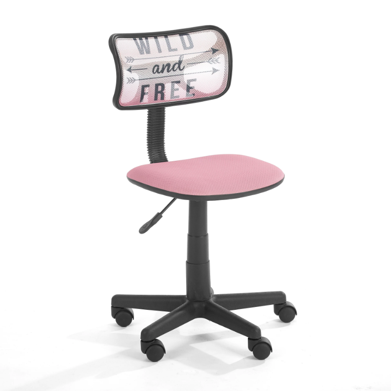 Description Picture 5 of itemUrban Shop Task Chair with Adjustable Height & Swivel, 225 lb. Capacity, Blue Print