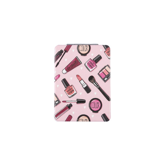  Pink Marble Moroccan Tiles Seamless Geometric Pattern White  Lines Compact Makeup Mirror, Twin-Sided Cosmetic Mirror with 2 x 1x  Magnification, Buckle Folding Mini Pocket Portable Hand Mirror : Beauty &  Personal