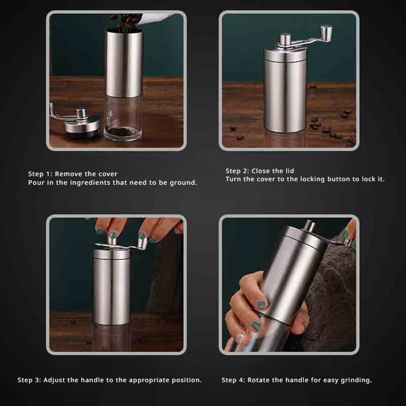 Title 10, Household Portable Washable Coffee Grinder Smal...