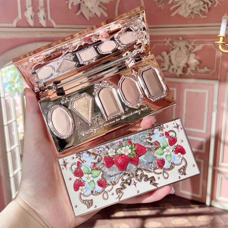 Best of Flower Knows Strawberry Rococo Moonlight Mermaid Jewel Eyeshadow Palette 5 Colors Pearlescent Mashed Potatoes 2023 Reviews & Tips