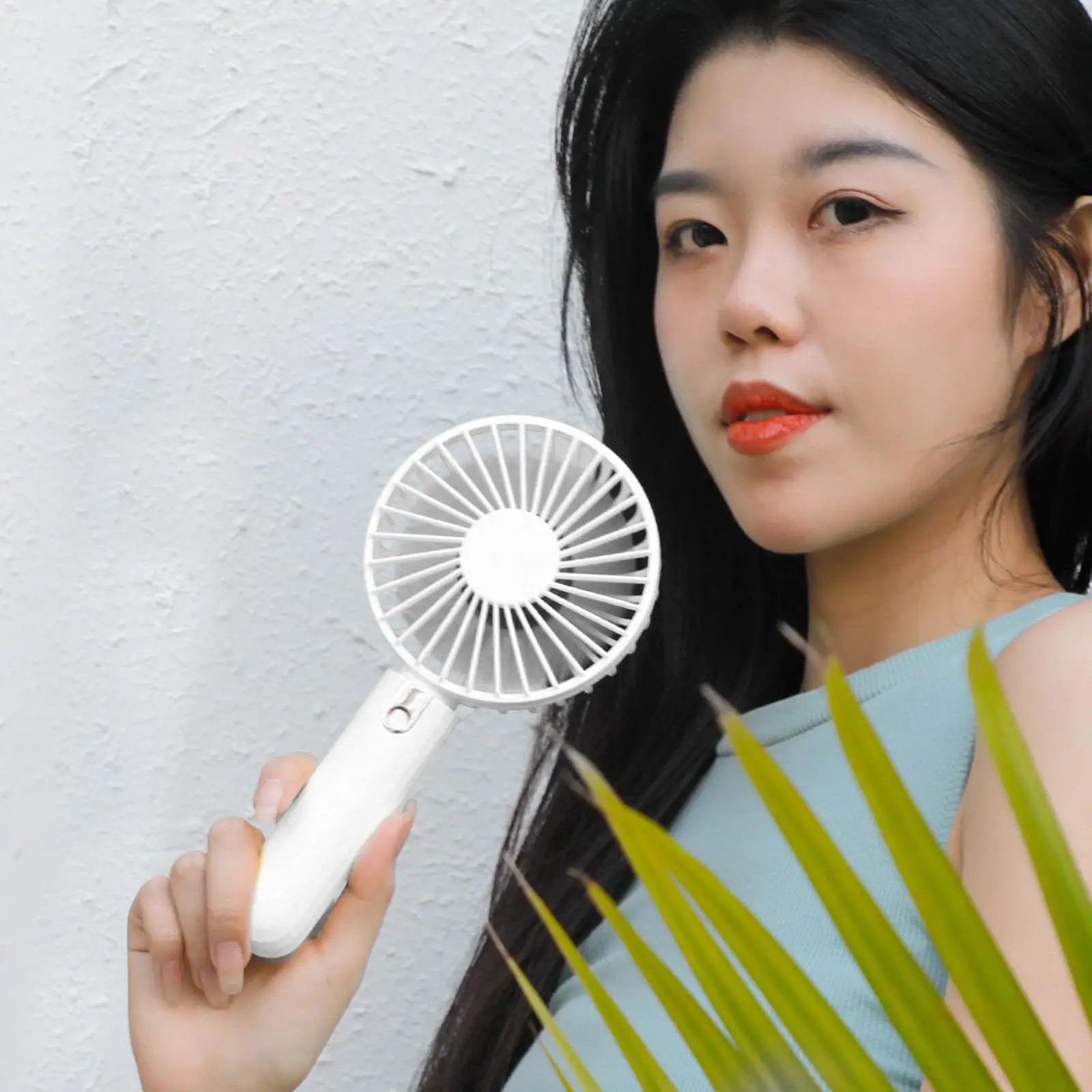 Rechargeable Desktop Handheld Fan Personal Cooling Fans for Outdoor Bedroom Student Dorm Hiking Travel Camping Picnic
