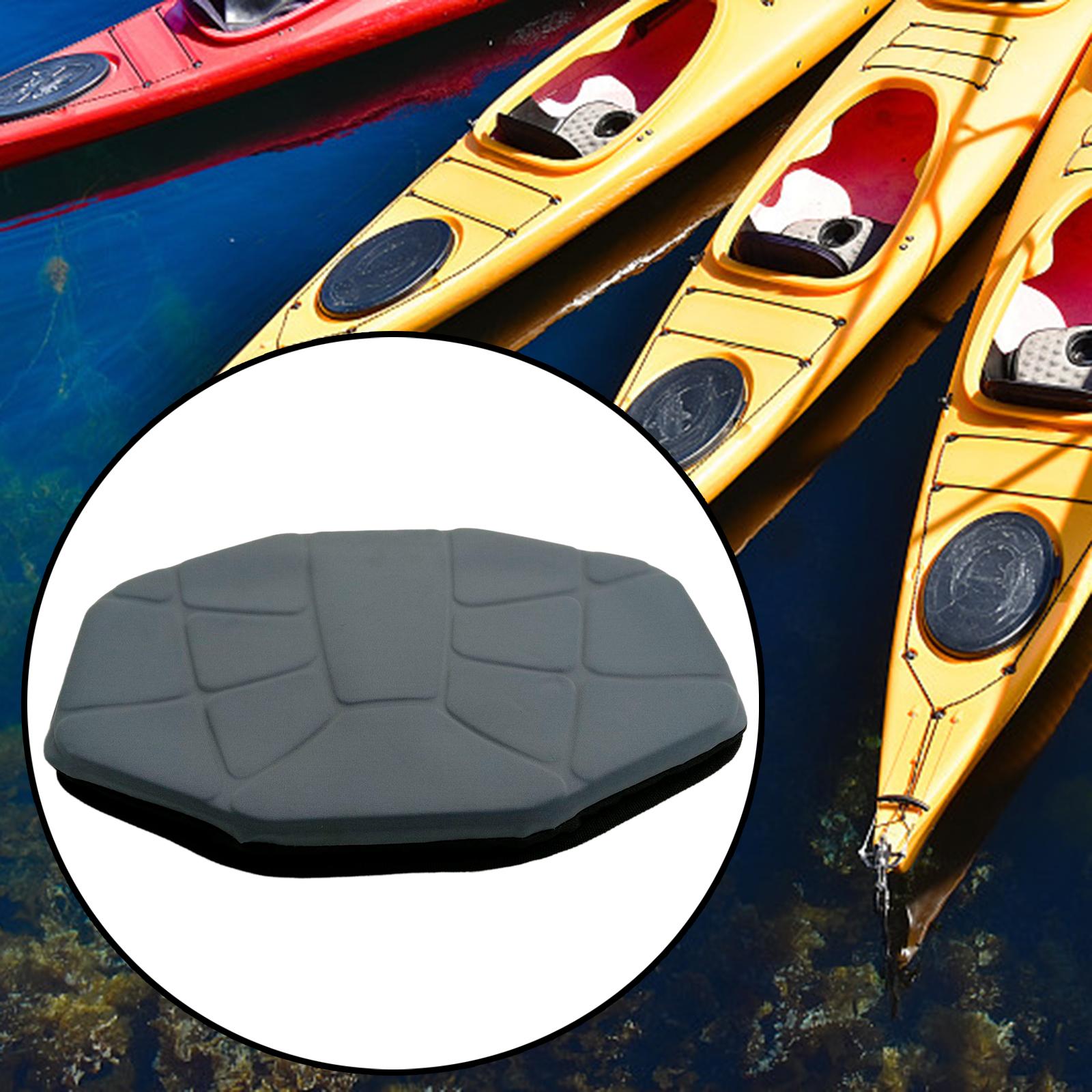 Kayak Seat Cushion Detachable Comfortable Anti Slip Stadium Seat Soft Boat Cushion for Camping Kayak Canoe Fishing Boat Outdoor