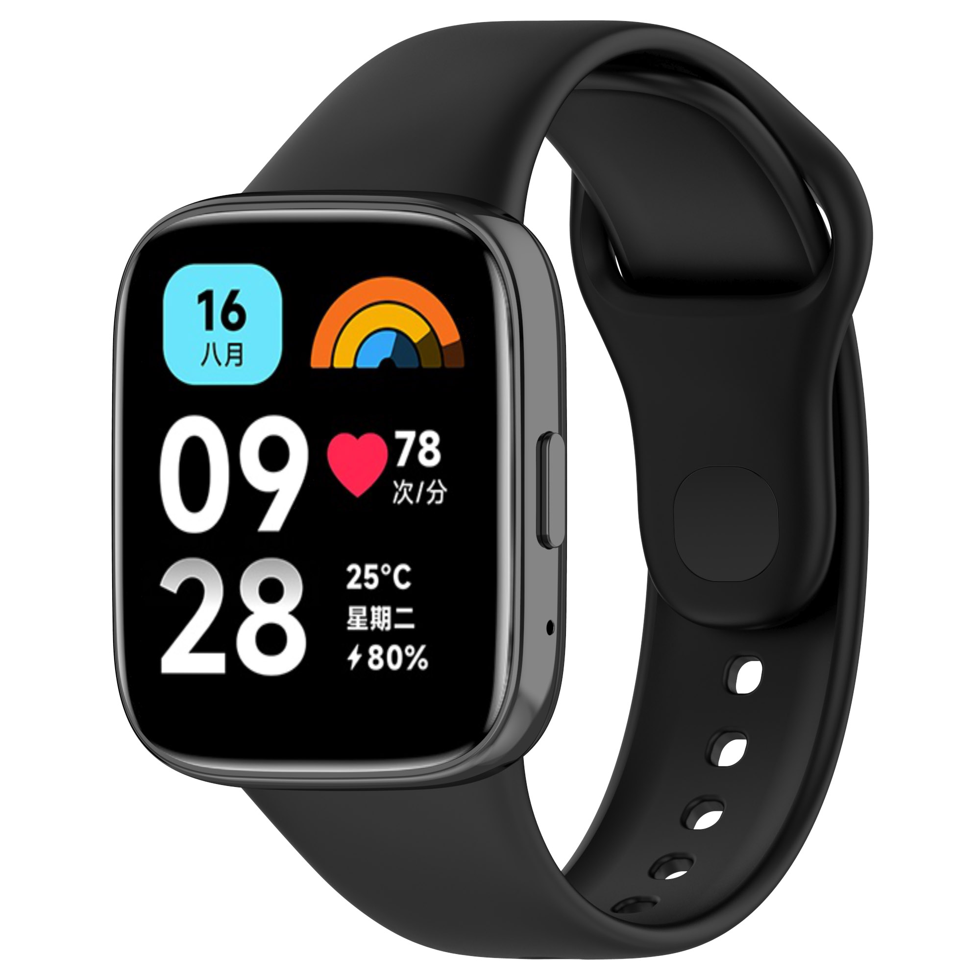 Weiches offizielles Silikonarmband für Xiaomi Redmi Watch 3, aktives Sportarmband, Armband für Redmi Watch 3 Lite/Active-Armband – Detail 9