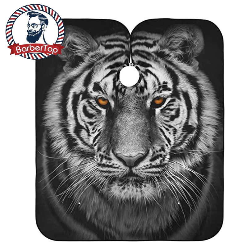 Best of Barber Tiger Haircut Cloth Hairdresser Apron Hair Cut Cape Hairdress Gown Hairdressing Coat Barbershop Salon Tool Accessory Reviews & Tips