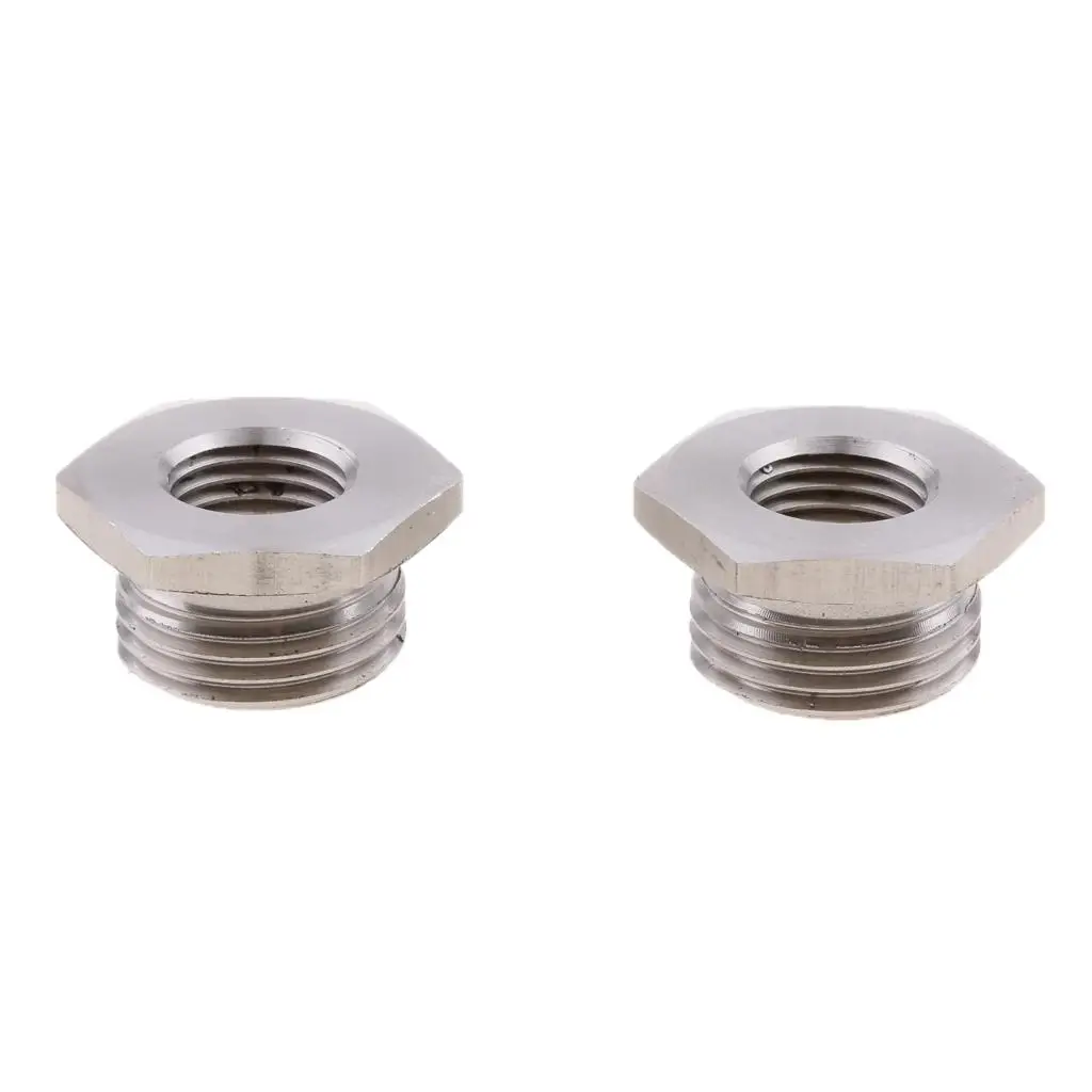Adapters Reduce 02 O2 Sensor Ports Bungs 18MM-12MM Plug Stainless for