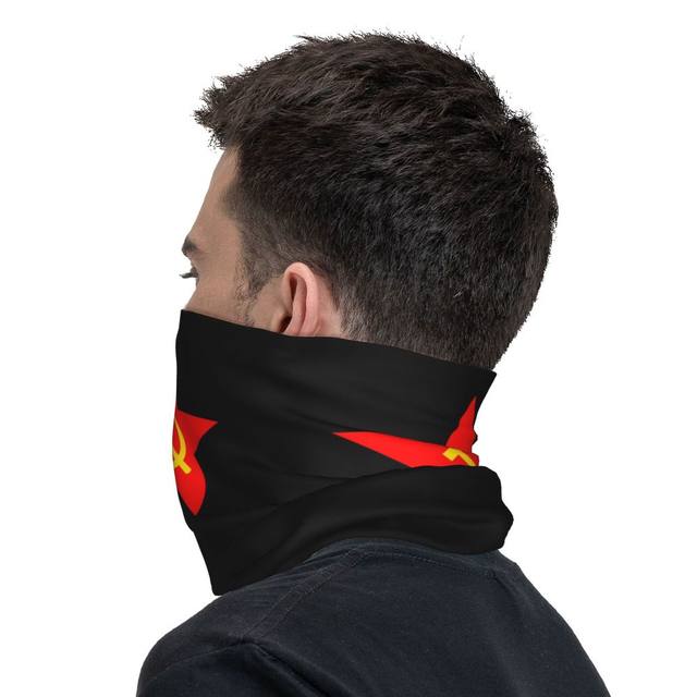 Pack De 4 Bandanas Polyvalents SMEHCF - Drapeau Américain - Pour Sports Et Outdoor