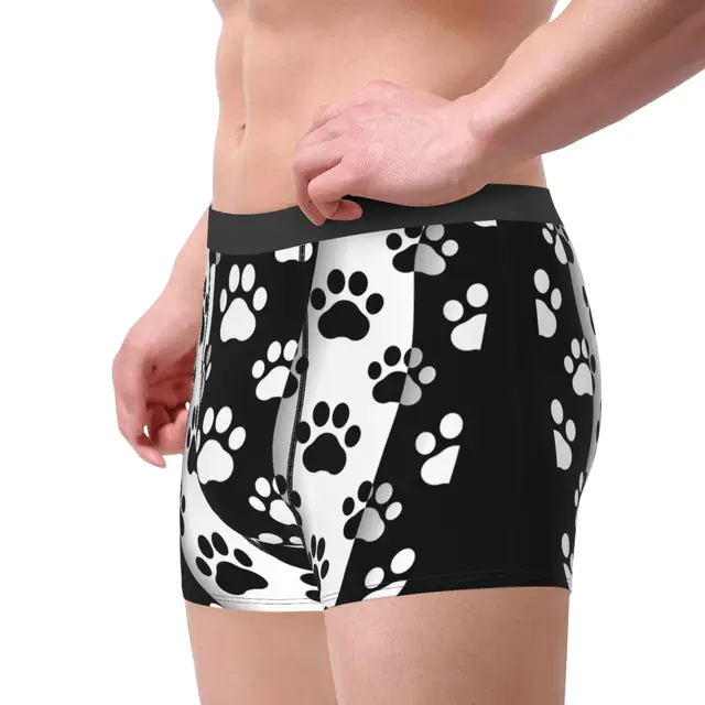 PSD Cat Dog Hotdog Funny Underwear Breathable Adult Mens Boxer Brief  71421016 - Fearless Apparel