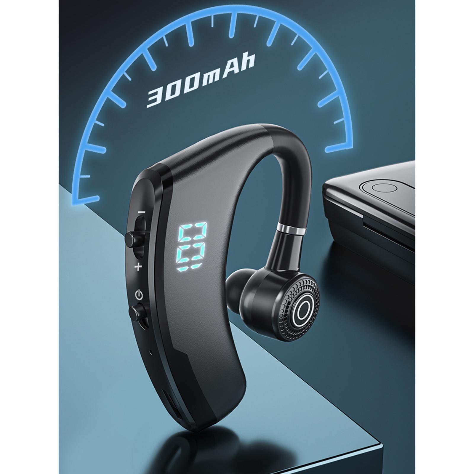 Bluetooth Headset Single Sweatproof Fits Left/Right In-Ear for Sport Fitness