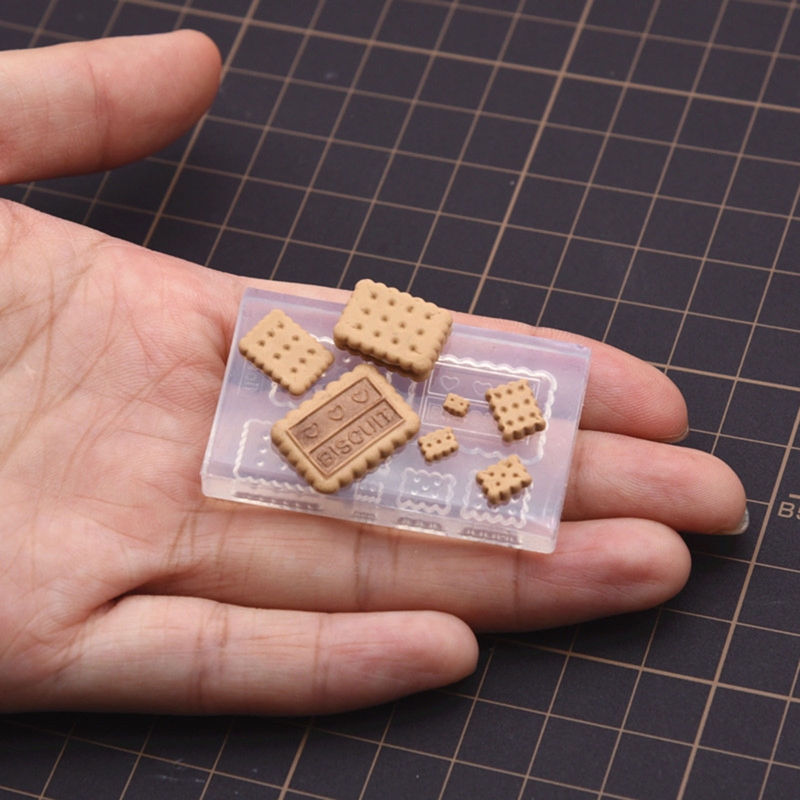DIY Crafts Casting Baking Tool Mini Food Dessert Crystal Epoxy Resin Mold Cake Candy Chocolate Silicone Mould Wholesale