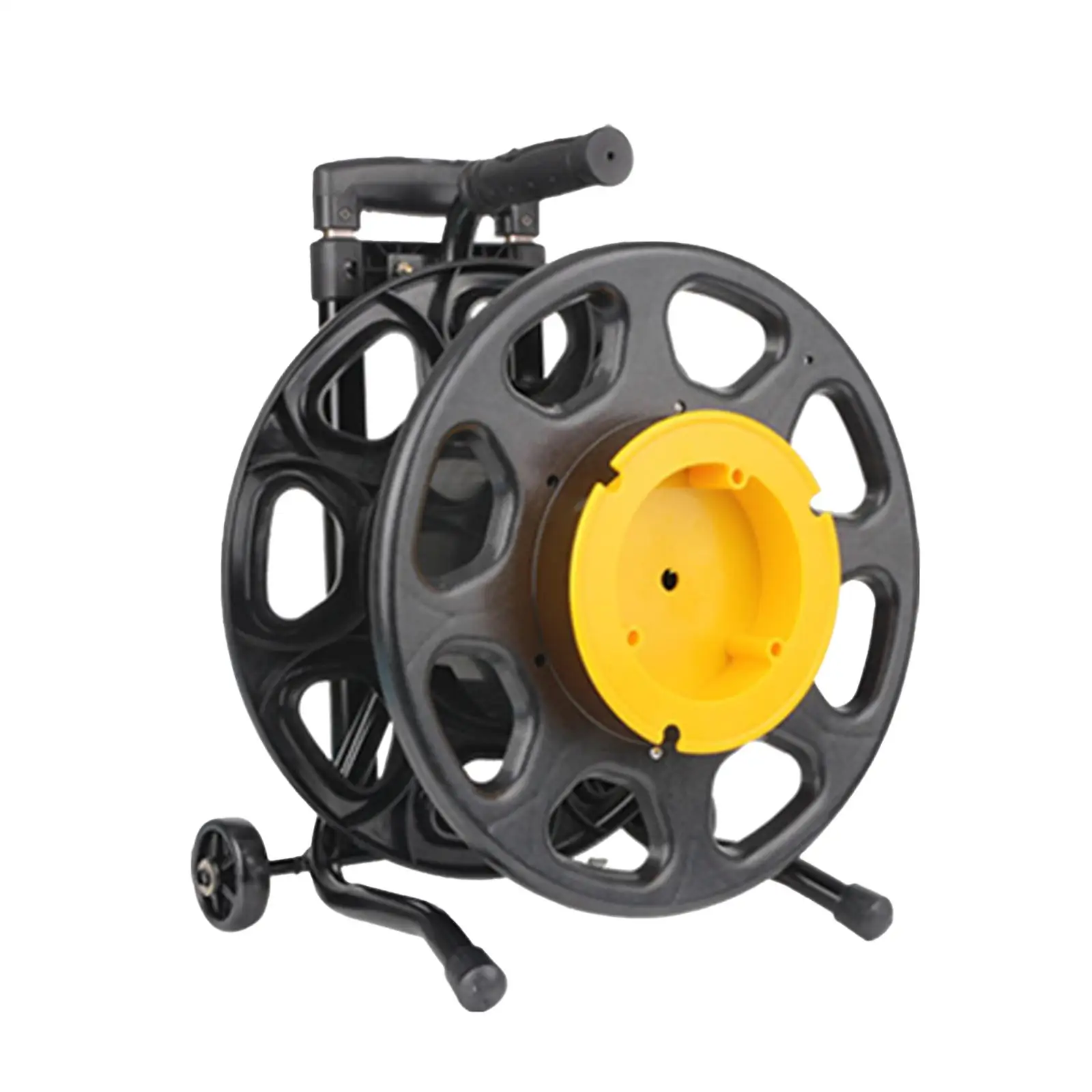 Mobile Cable Reel Extension Cord Reel Easy to Grip Optical Fiber Empty Disk for Lawnmower Cable Workshop Garden Accessories Yard