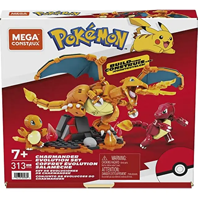 Mega Construx Pokémon - Evoluções do Pikachu