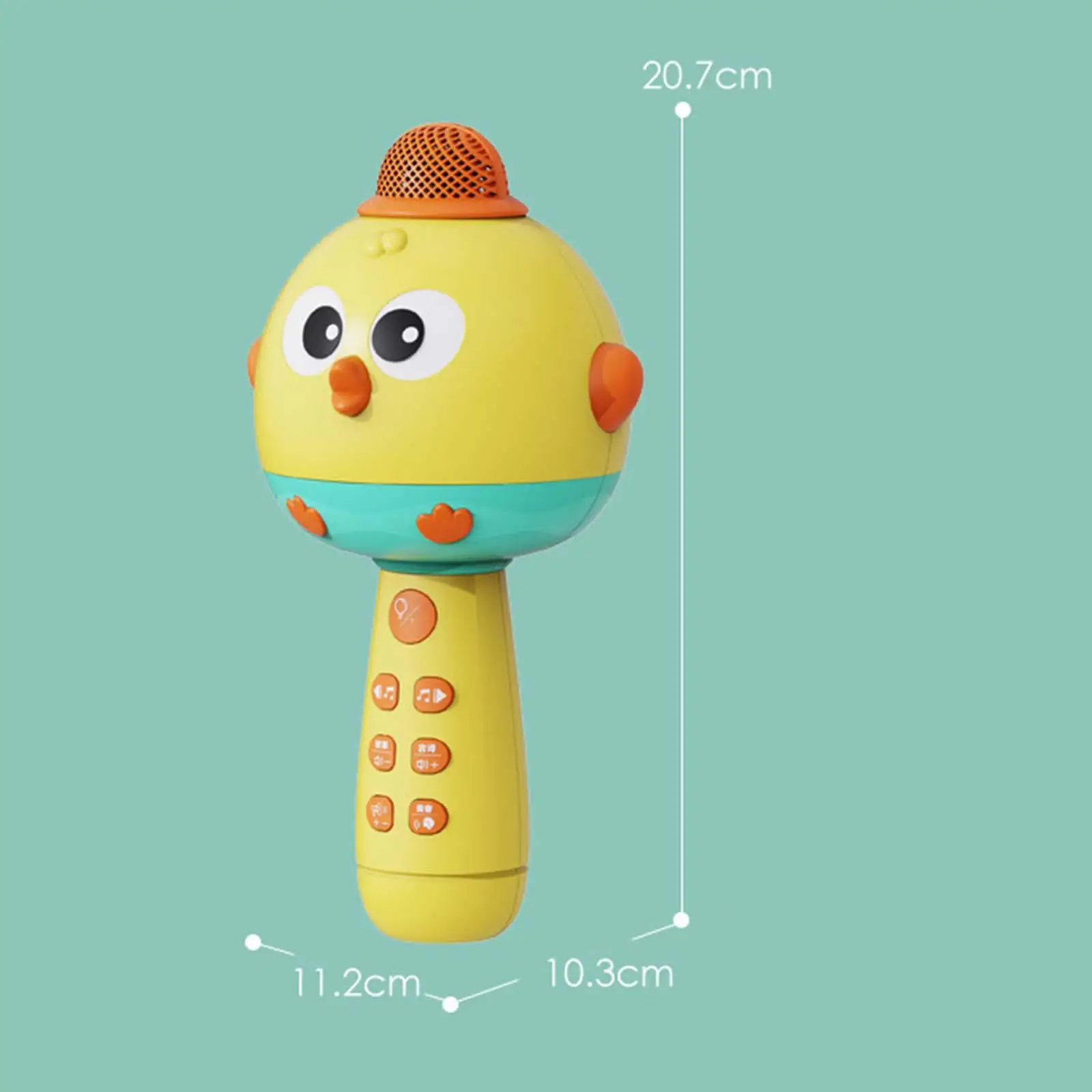 Kids karaoke microphones Machine Toy with LED karaoke Speaker for Birthday