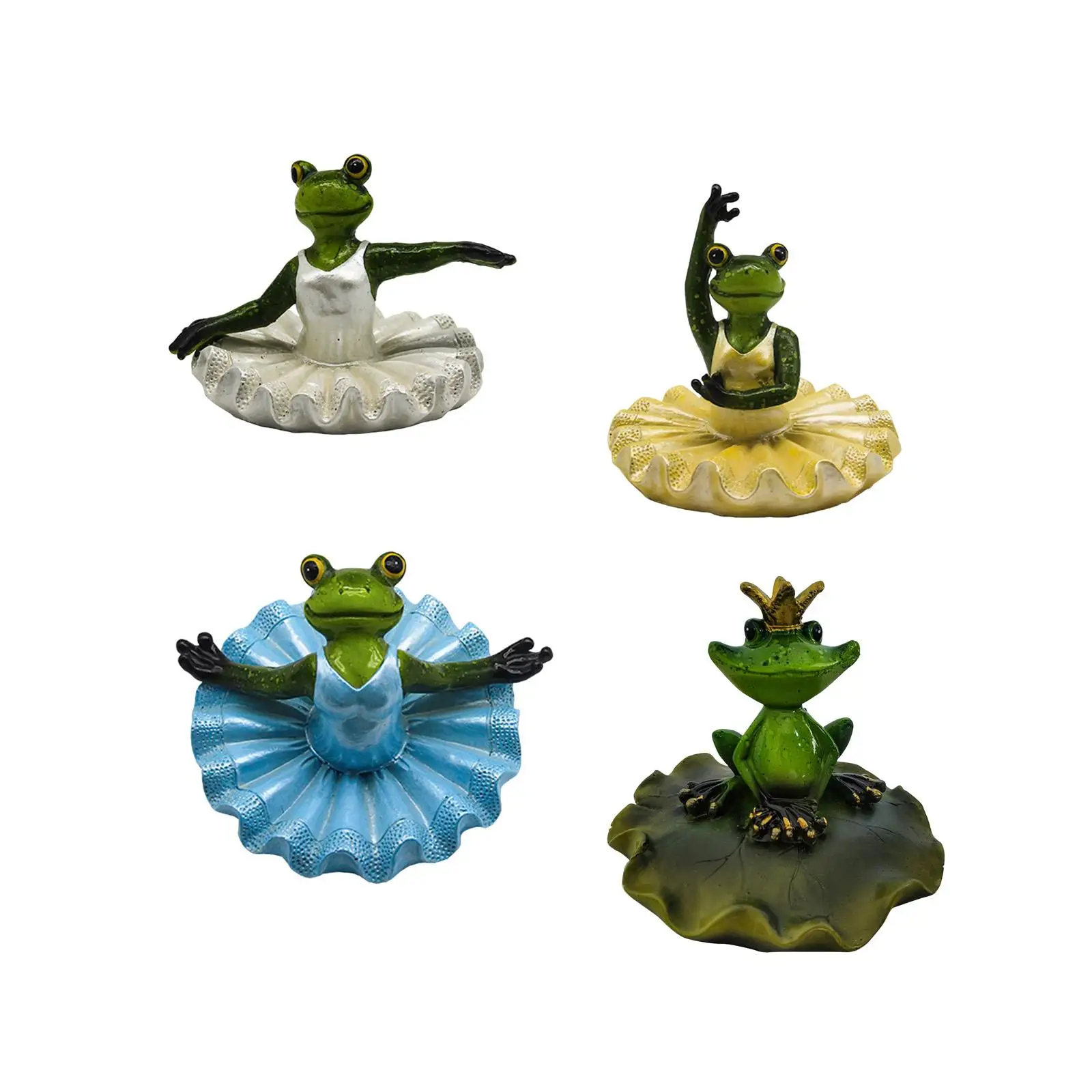 Realistic Water Floating Frog Craft Simulation Frog Statues Garden Pond Decor for Pond Garden Landscaping Accessories Decoration