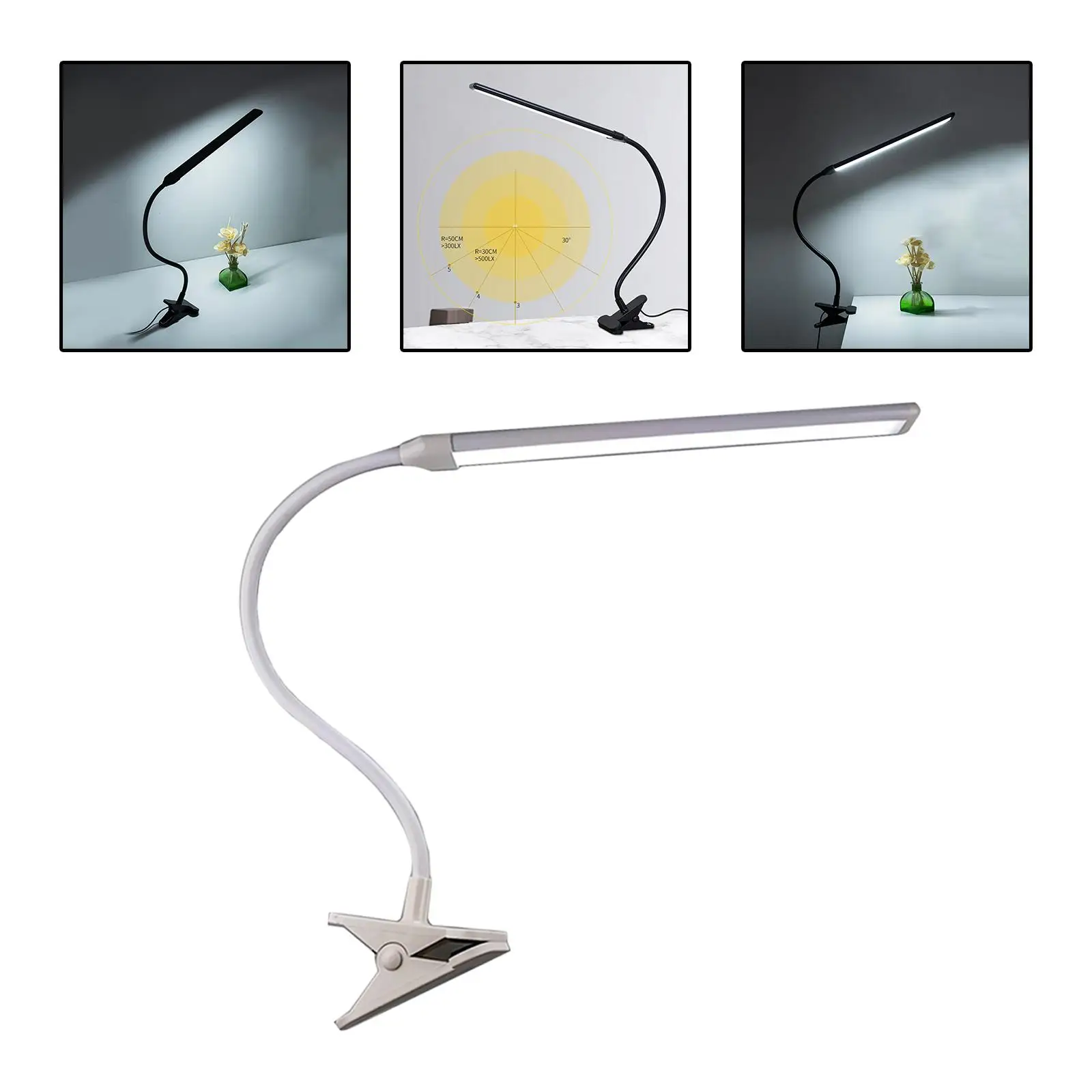 Desk Lamps Eye Protection Study Lights for Studio Sewing Bedside Living Room Kitchen