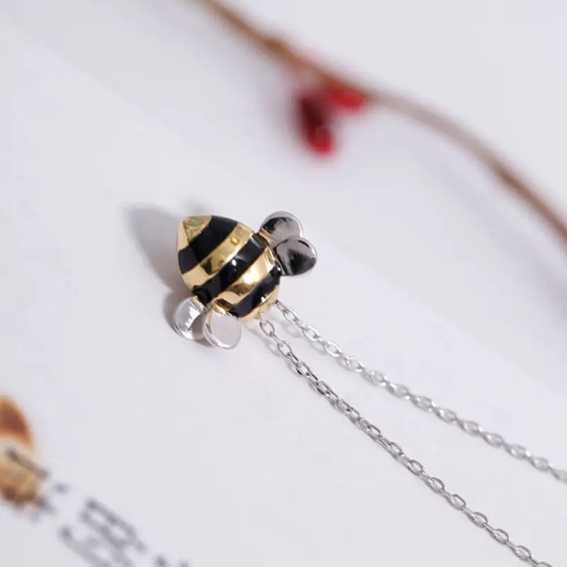 Charm-Filled Bee Necklace