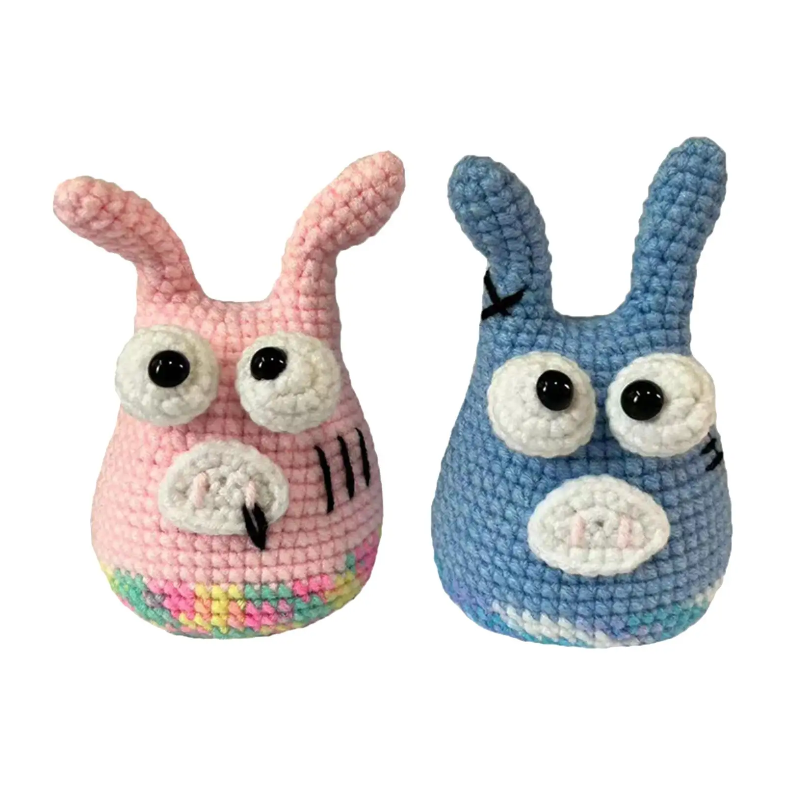 Crochet Animal Kit Stuffed Animal Knitting Set Needlework Crochet Kit for Beginners for Kids Adults Knitting Lover Birthday Gift