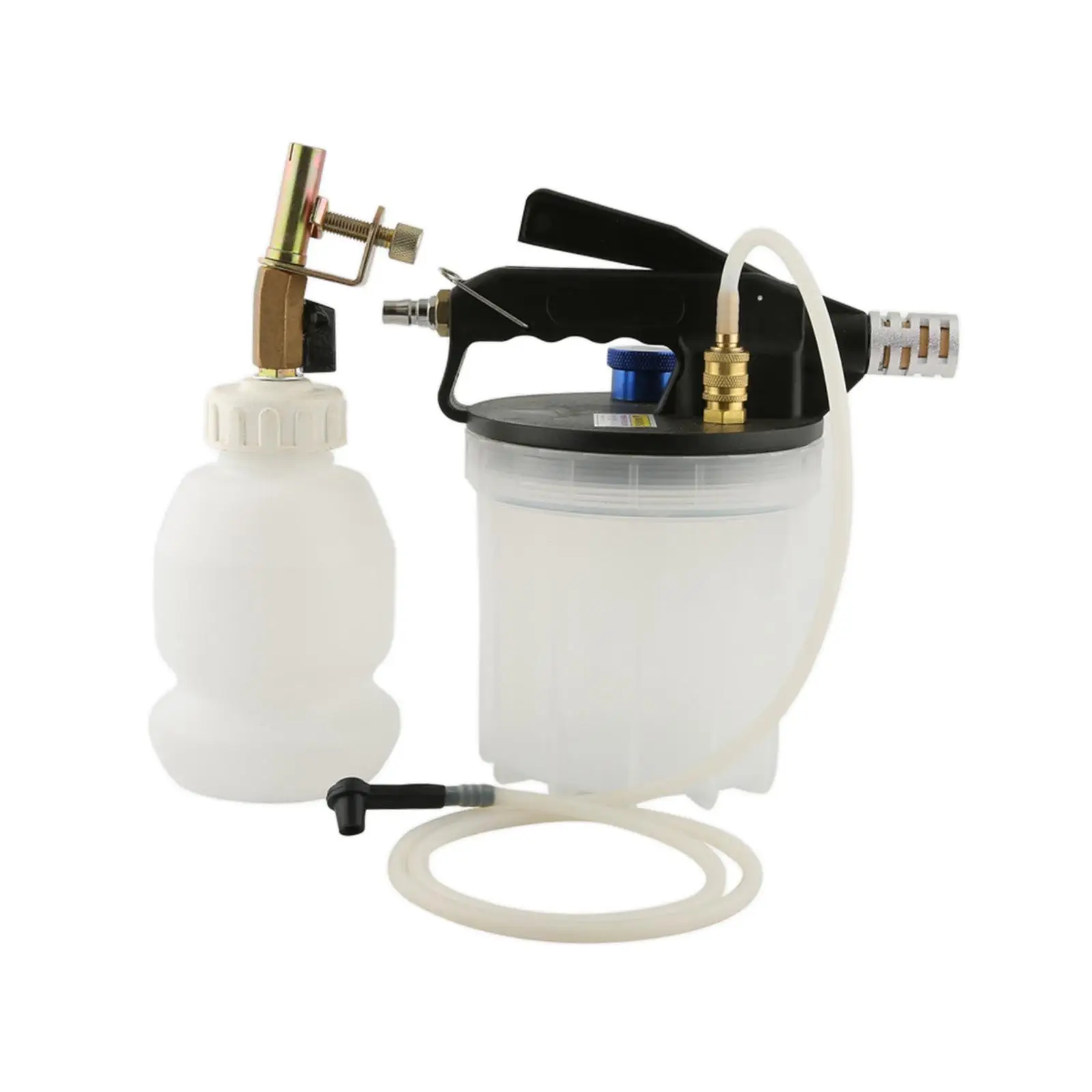 Vacuum Brake Bleeder 1L Refilling Bottle Universal Pneumatic Evacuator 1/4