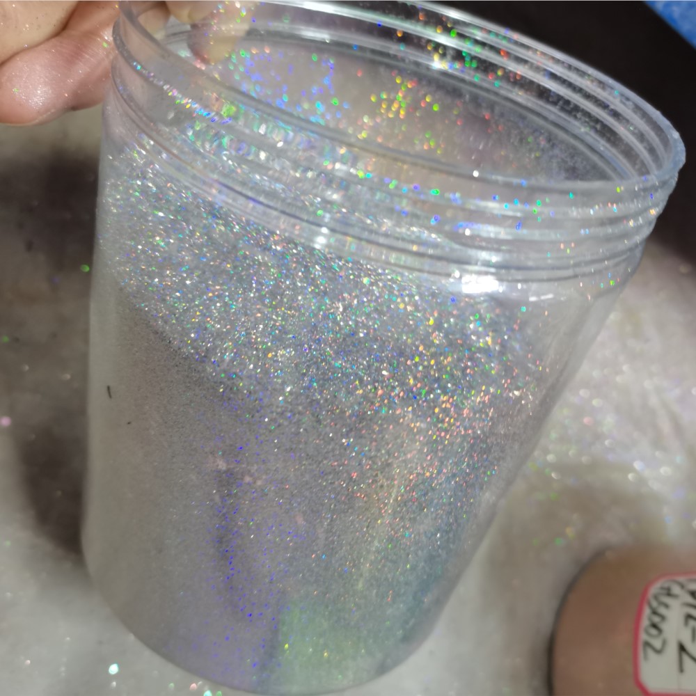 Best of 10g / Bag 0.2mm Holographic Laser Silver Glitter Powder 1 / 128 Manicure Shiny Sparkle Chrome Pigment Dust UV Gel Nail Art Glitters Reviews & Tips