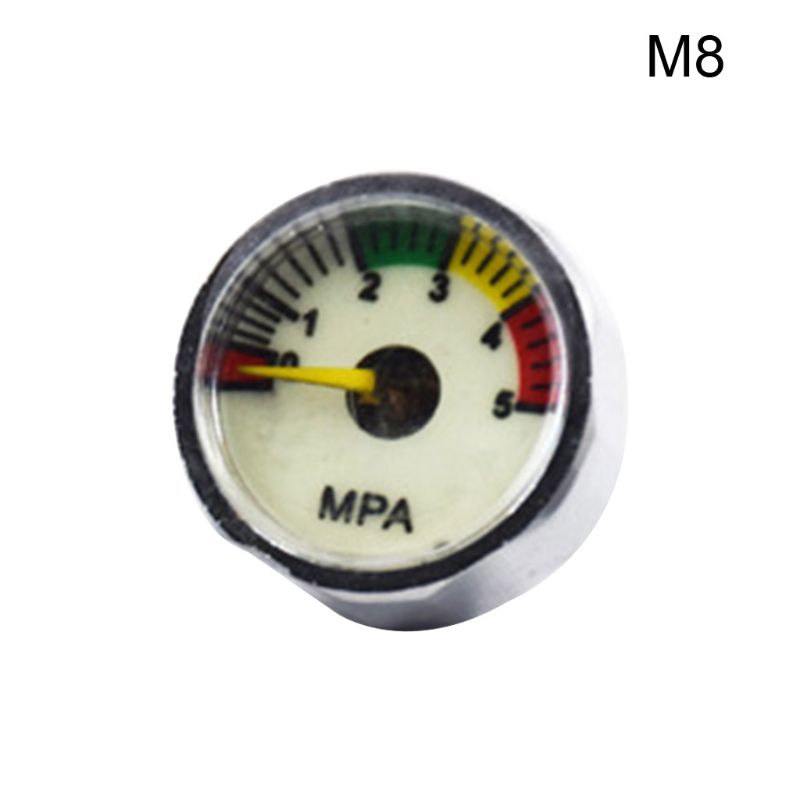 Description Picture 3 of itemTire Pressure Gauge Workmanship Design High Pressure Gauges Luminous Metal Pressure Gauge Diameter 25mm/0.9inches