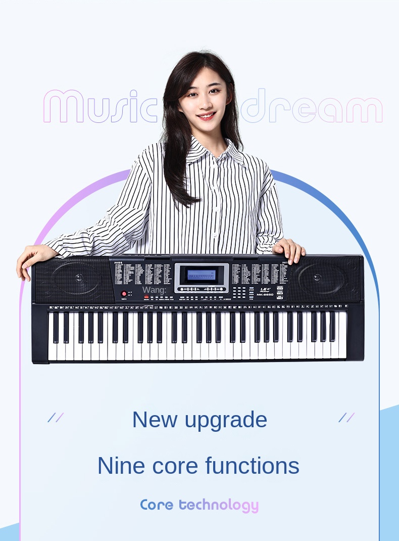 Title 10, Electronic Organ Adults Children Beginners 61 K...