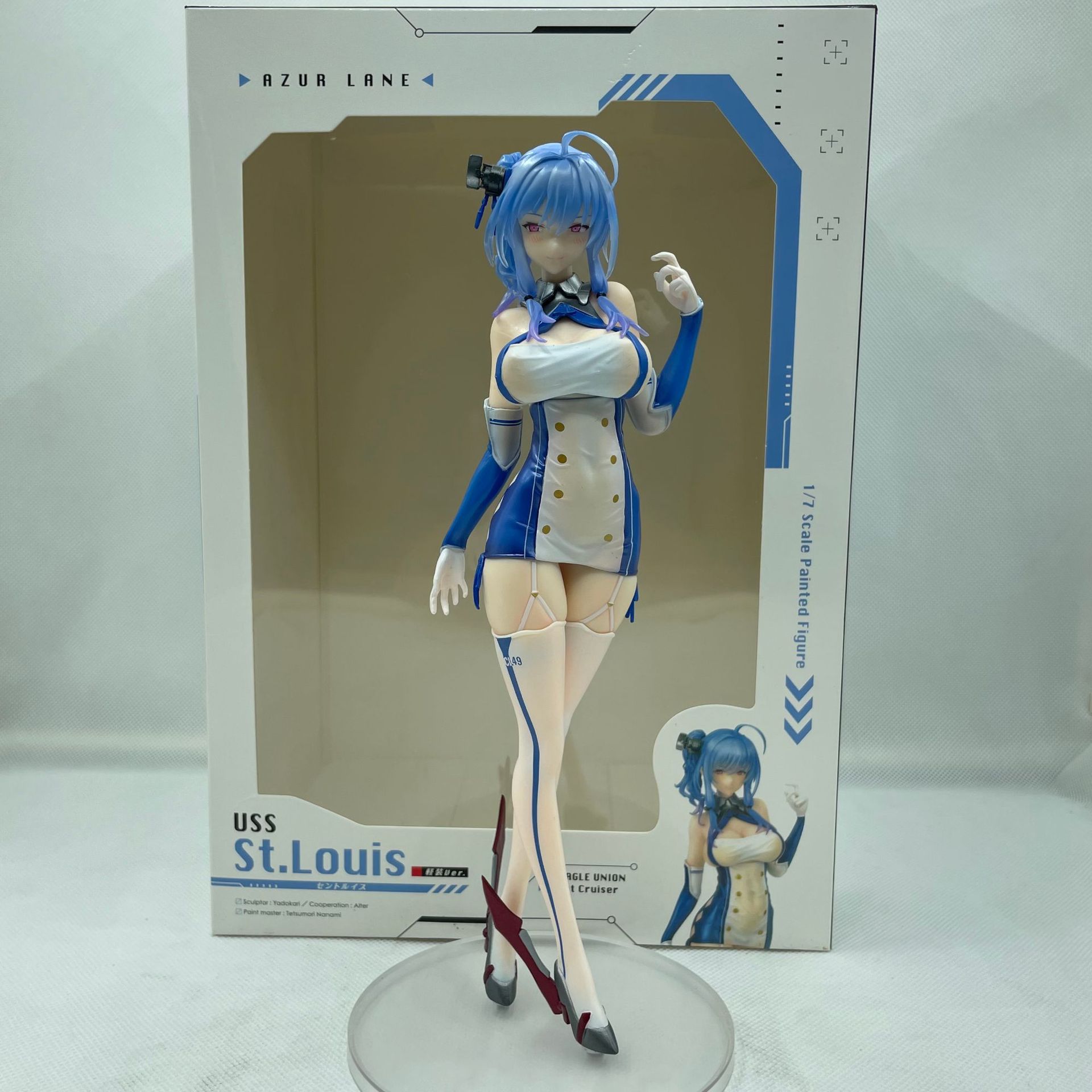 Azur Lane Anime ALTER USS St Louis Cartoon Dolls Toys PVC Action Figures  26CM | AliExpress