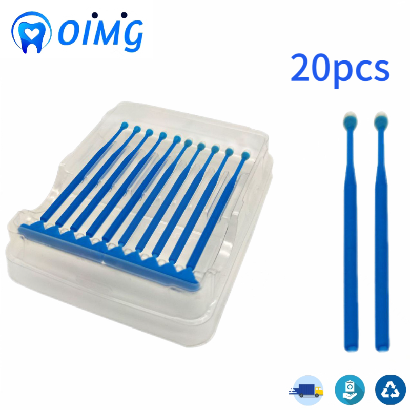 Best of 20Pcs Disposable Dental Applicator Sticks Adhesive Tip, Tooth Crown Porcelain Veneer Dental Materials Brush Applicator Reviews & Tips