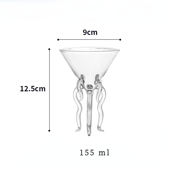 Cocktail Glasses Dimensions & Drawings