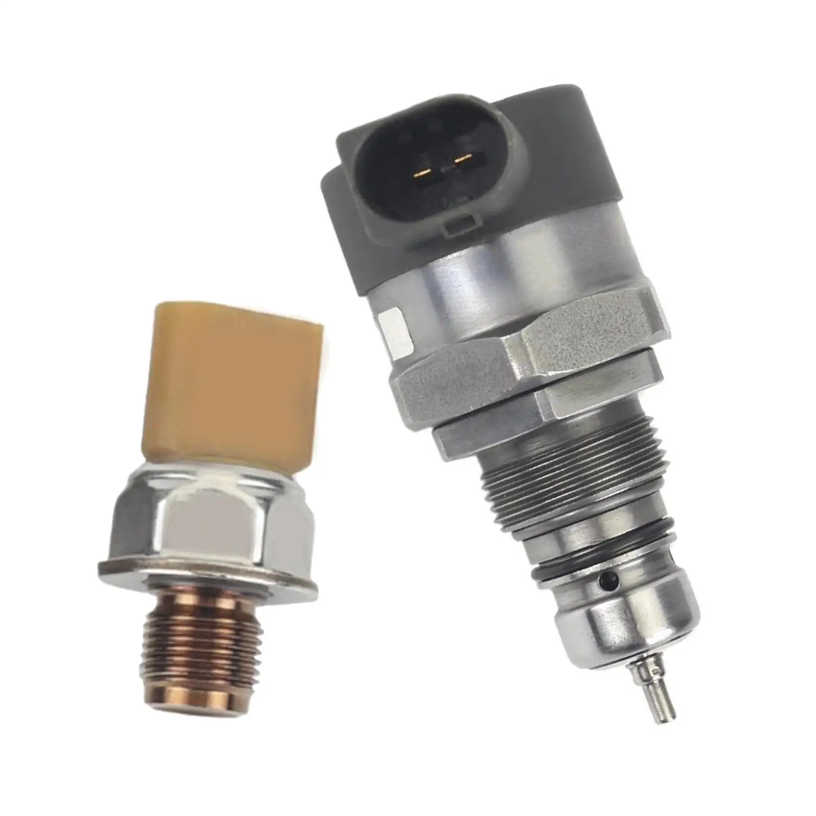 Fuel Rail Pressure Sensor Durable Diesel Fuel Pressure Regulator for Audi A3 A4 A5 A6 Q5 2.0 3.0 Tdi