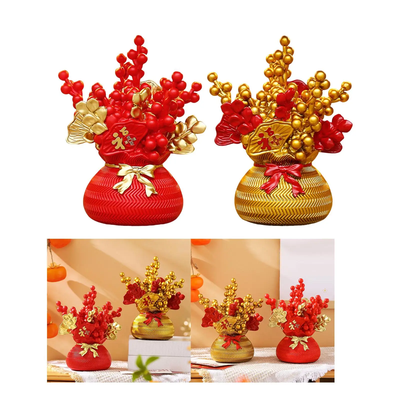 Lucky Tree Chinese Lucky Tree Traditional Art for Home Wedding New Year
