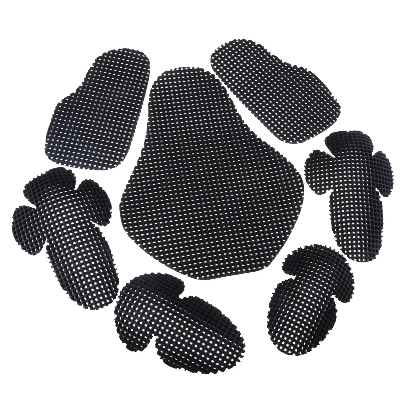 7Pcs Motorcycle Elbow Shoulder Protection Pads Body Protectors  Armour