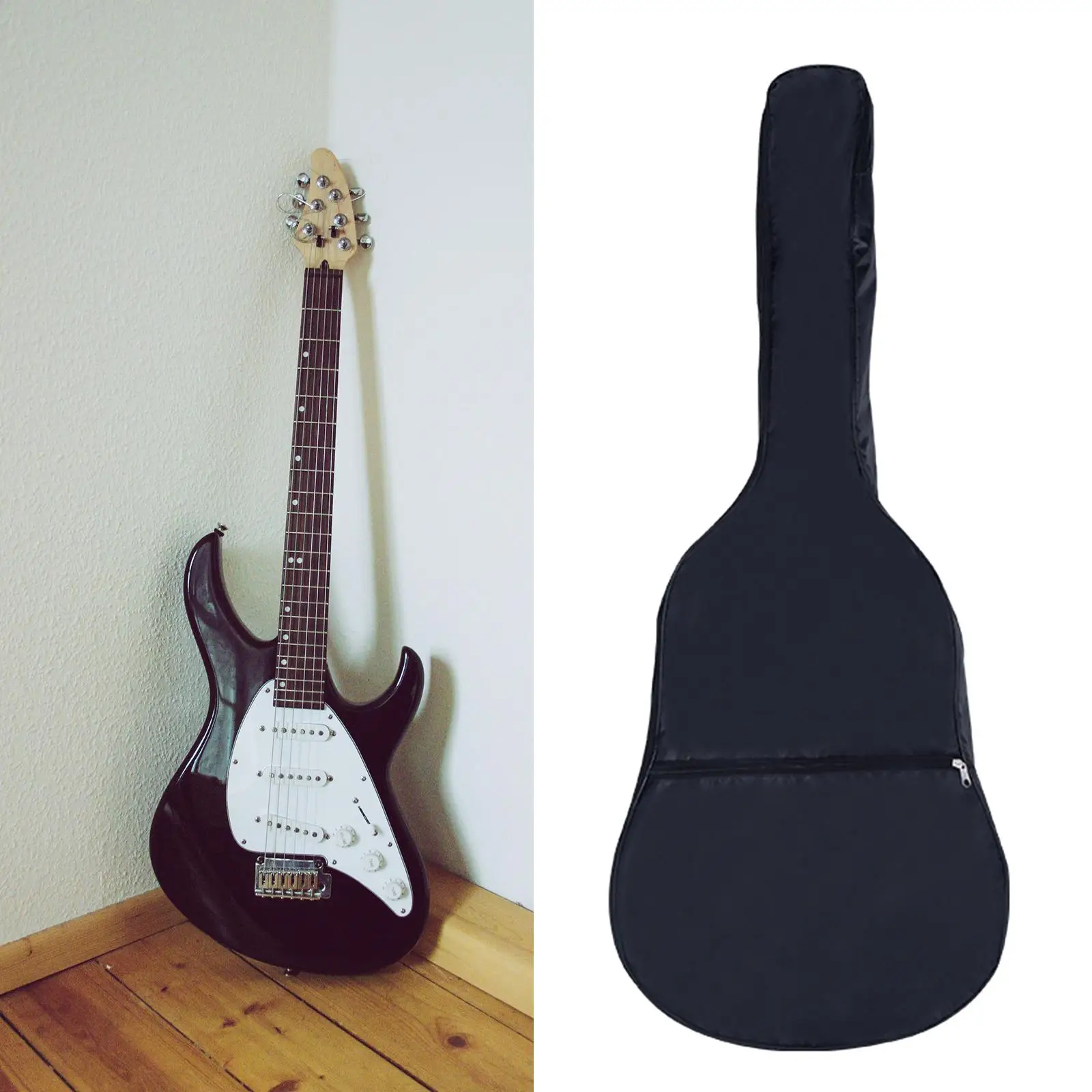 Acoustic Guitar Bag 41 Inch Water Proof Shockproof for Documents Accessories