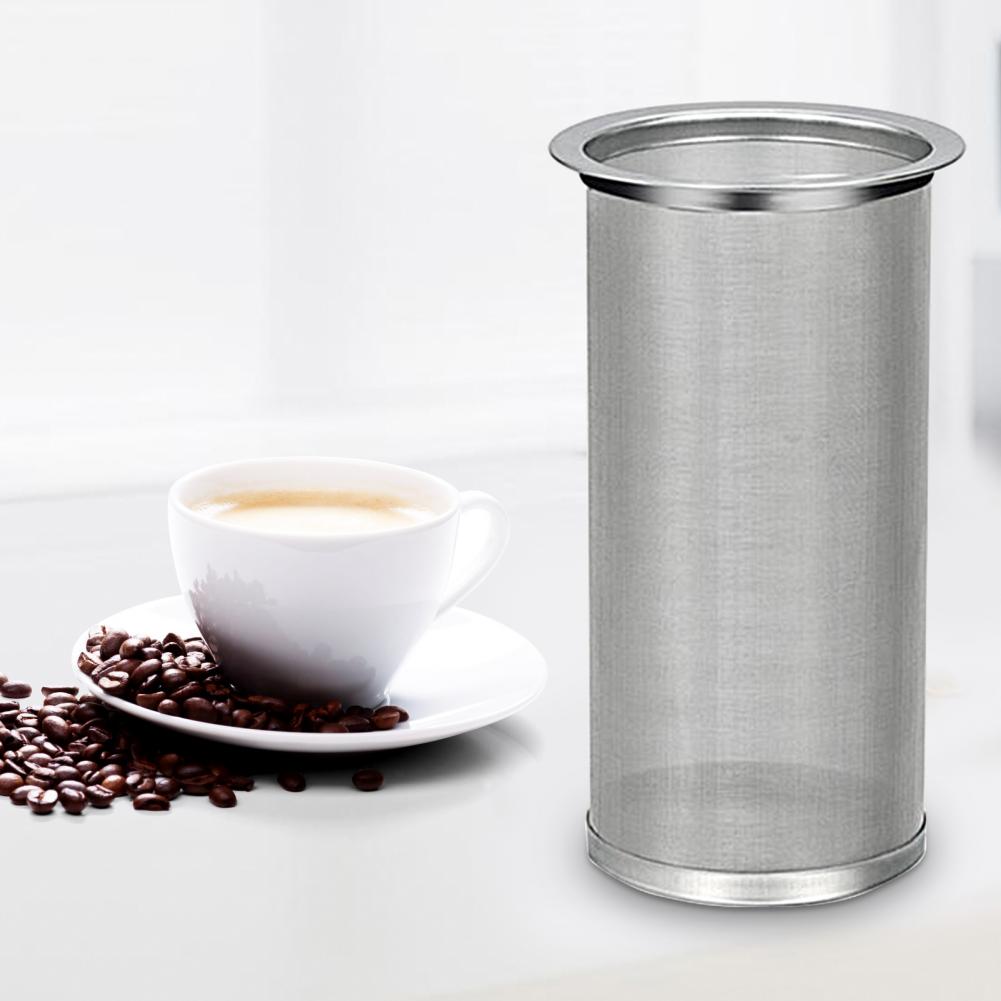 Description Picture 6 of item1pc Stainless Steel Coffee Filter Cone Mesh Tea Strainer Practical Heat-resistant Coffee Strainer Cold Brew Coffee Infuser