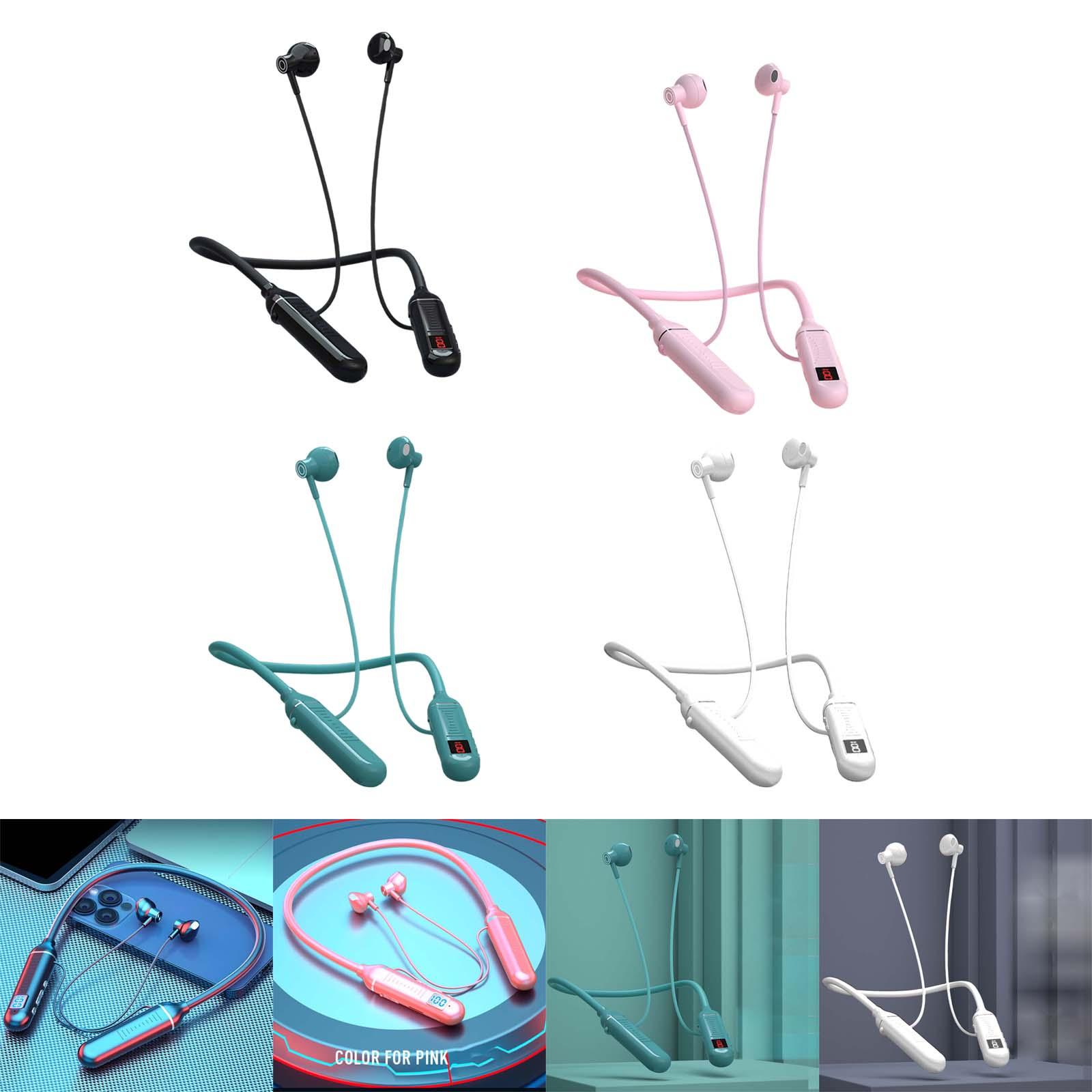 Bluetooth Neckband Headphones Lightweight in Ear Earphones HiFi Stereo Sport Earbuds for Running Travel Gym 200H Battery