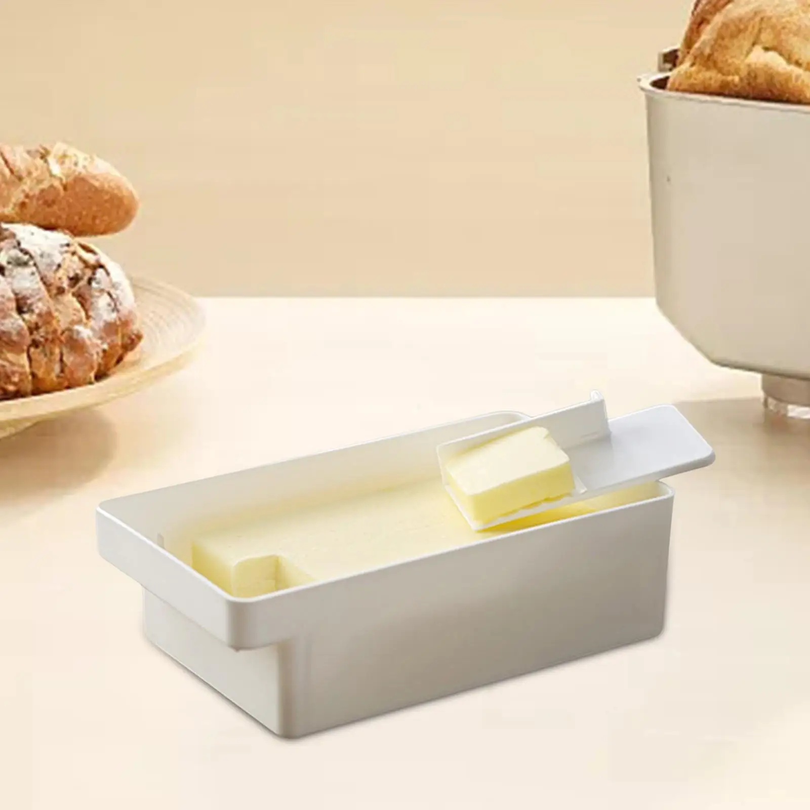 Butter Dish Multipurpose Butter Keeper with Lid Cheese Storage for Fridge