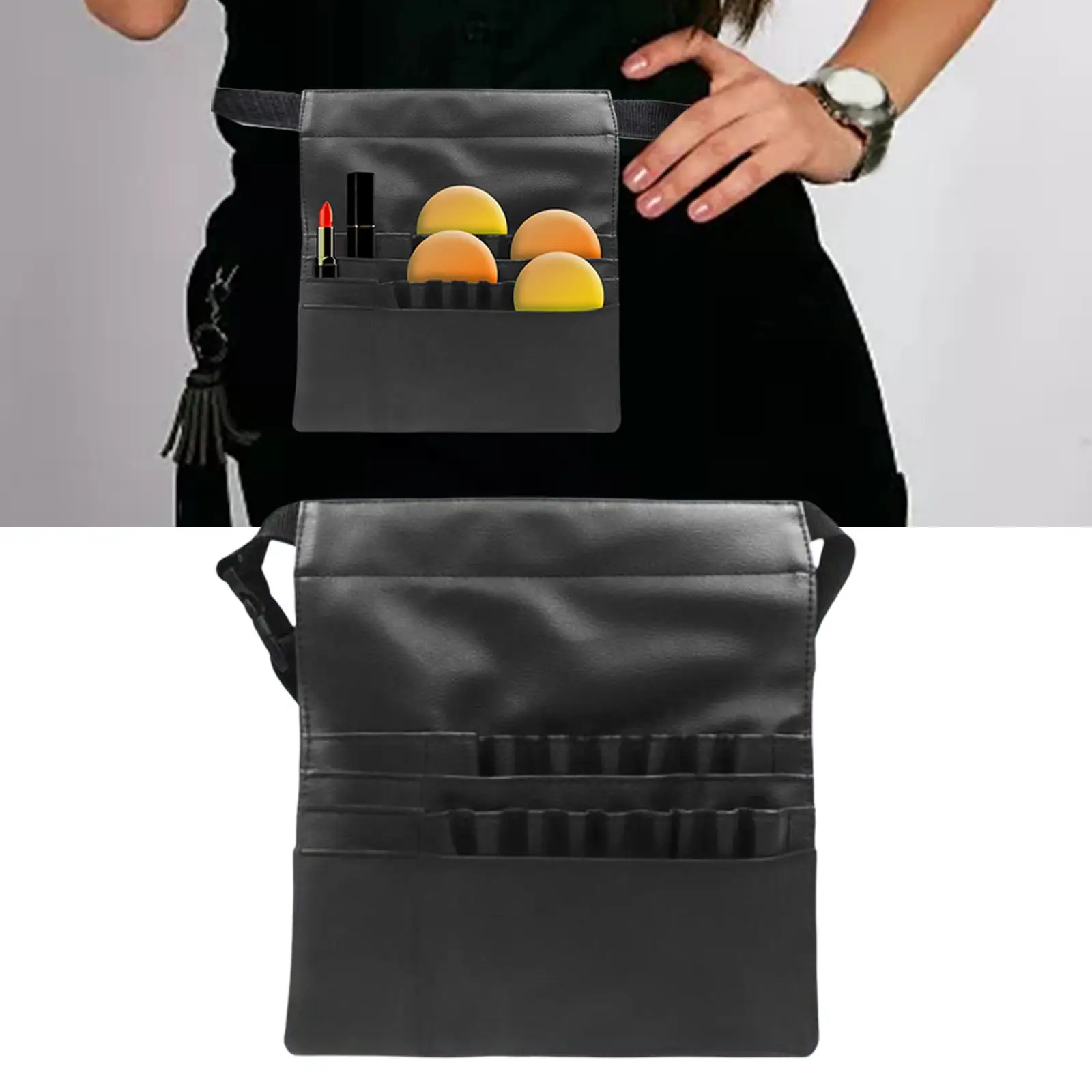 Makeup Pockets with Artist Belt Strap for Fashion Stylist