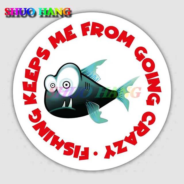 Various Funny Fishing Angling Stickers Car Tackle Seat Box Carp Pike Course  Car Racing Vinyl Motorcycle Surf Helmet Trunk Decals - AliExpress