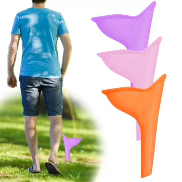 Portable Pee Funnel For Women Standing Piss Silicone Toilet Female