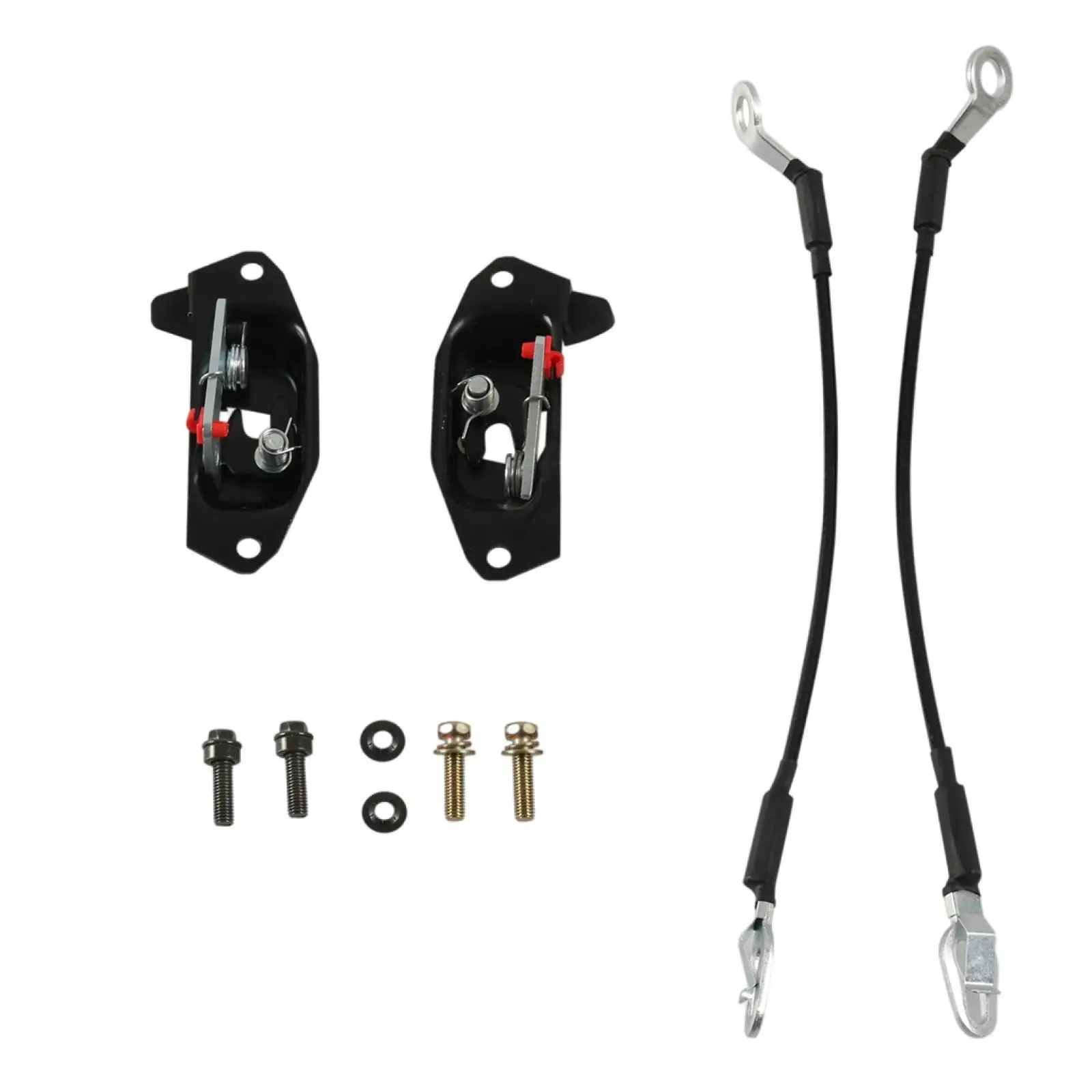  Tailgate  Locks Set, Repair Kit Pair Tailgate Pull Cords,  for  Pickup Truck 19992007