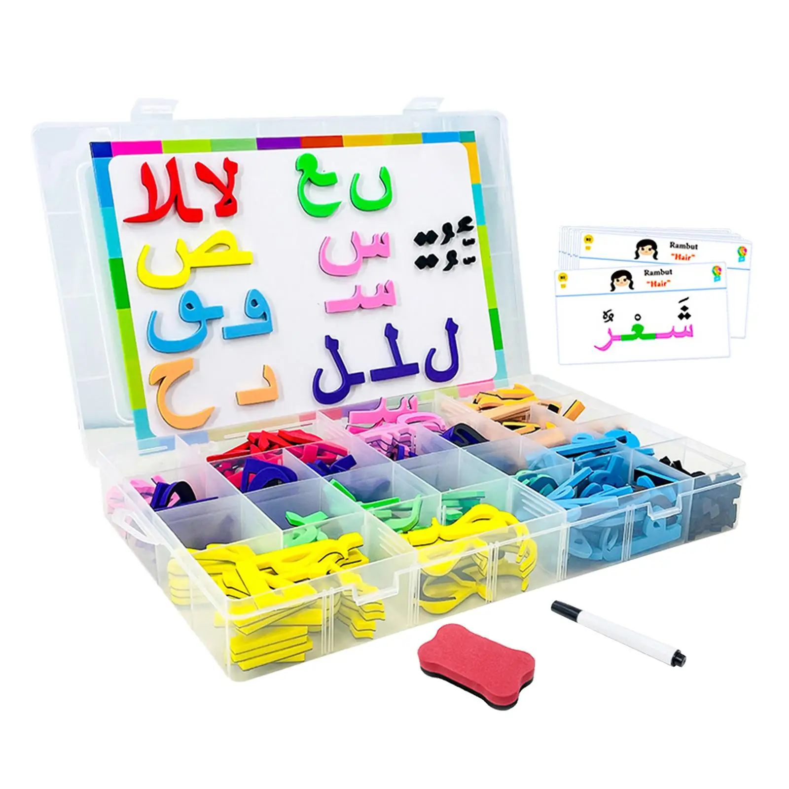 Arabic Alphabet Word Magnetic Intellectual Toy Preschool Toys Preschool Baby