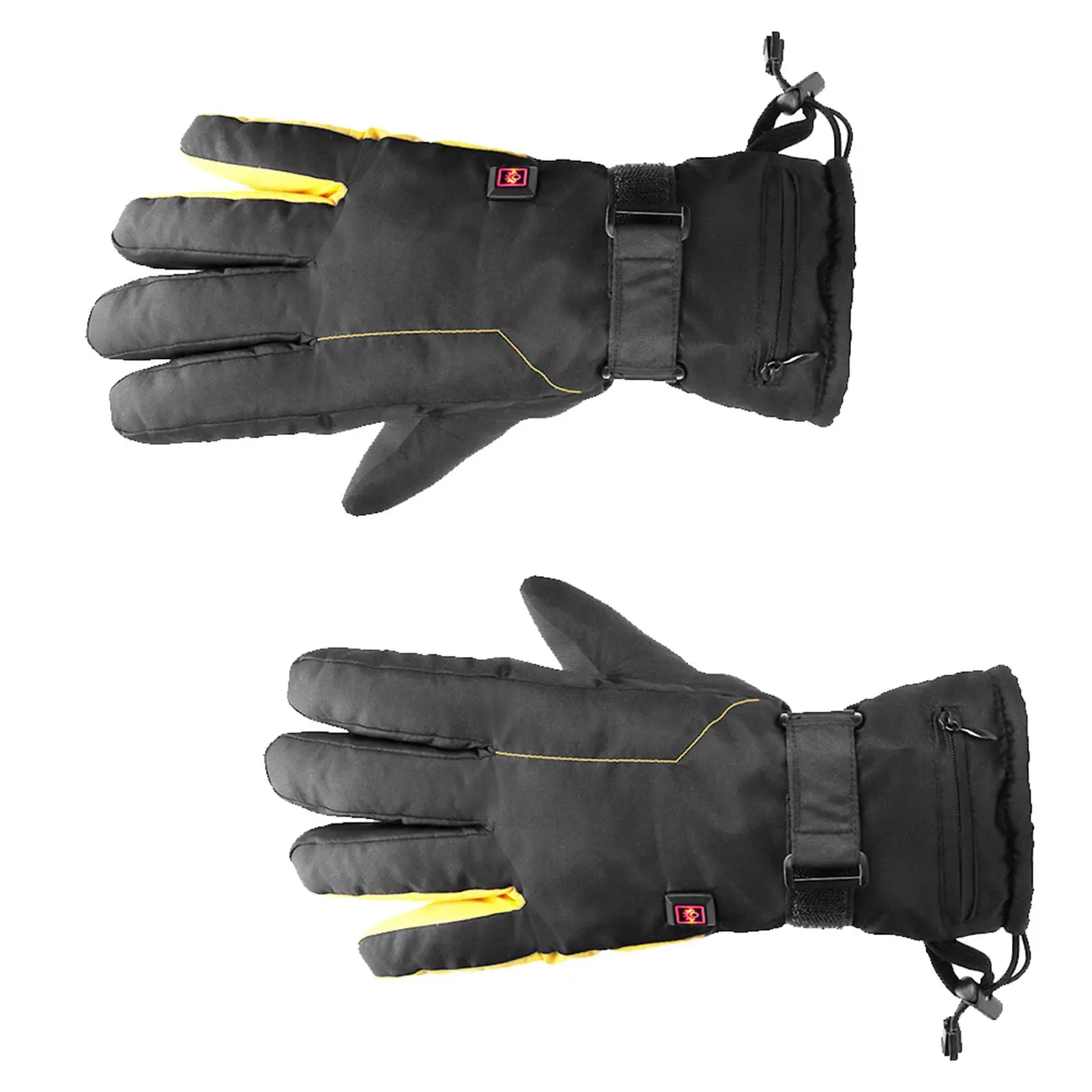 Electric Heated Gloves Full Finger Heating Thermal Gloves for Motorcycle