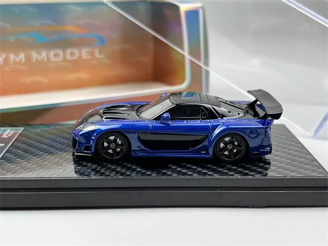 YM Model 1:64 For Mazda RX7 Veilside JDM Fast Furious Limited