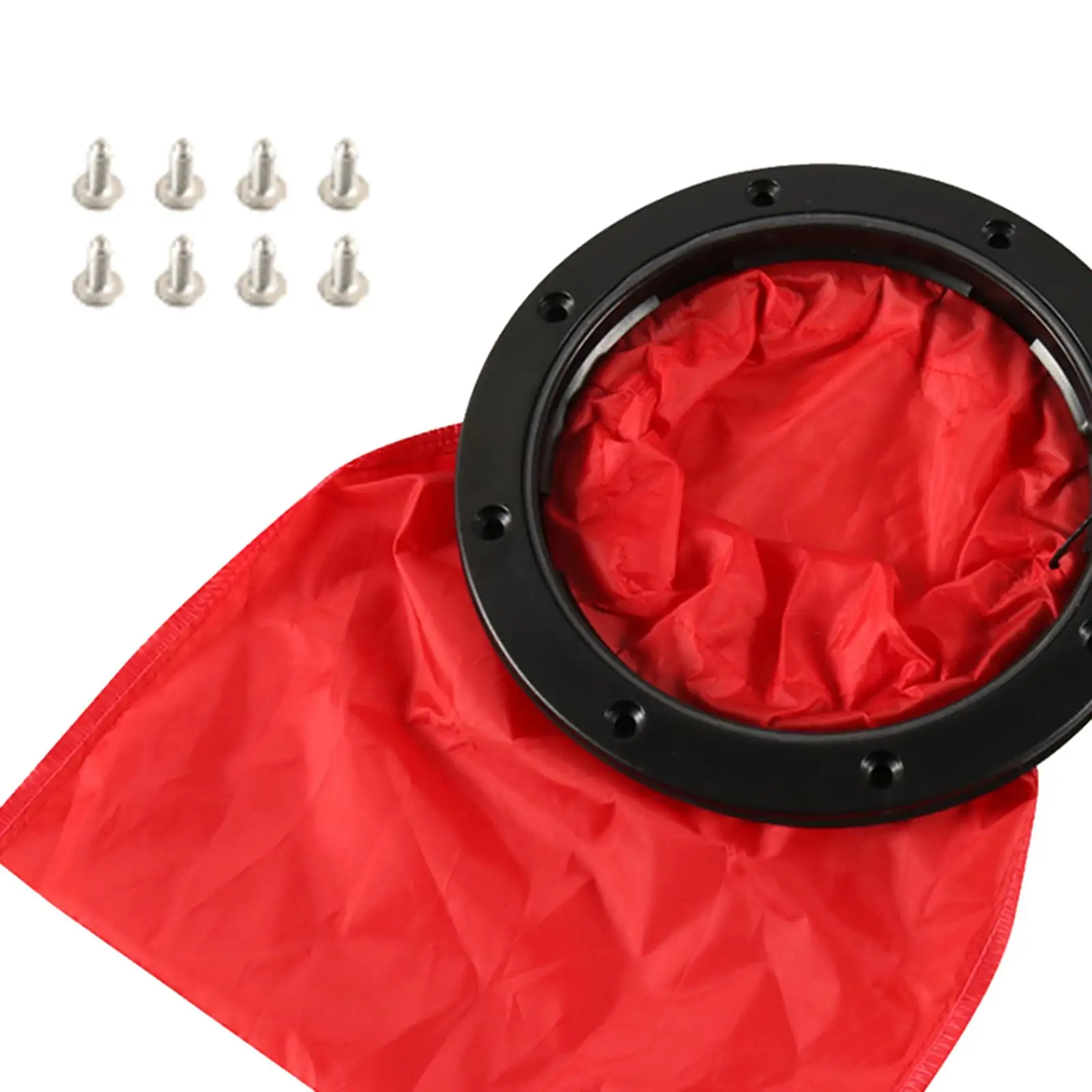 kayak Round Cover 6in Convenient to Install Durable with Storage Bag Accessories Kayak es Cover for Rigging Fishing