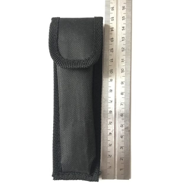 Tourbon 4.1 "custodia A Scatto Con Fodero Per Coltello In Pelle Custodia Per Coltello Portatile Per Mini Coltello Pieghevole Fondina EDC Con Cintura A Clip Con Anello Per Cintura - Foto 11