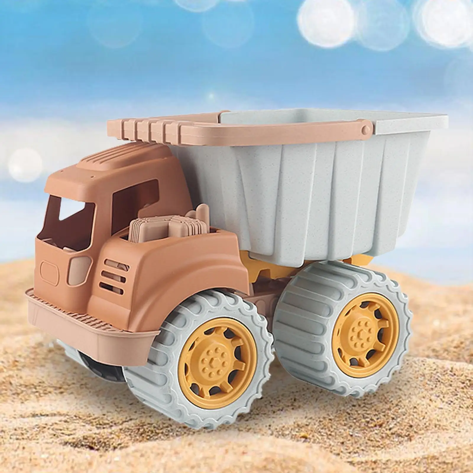 Beach Toy Dump Trucks Durable Push and go for Party Favors Indoors Outdoors Boys Girls Children Aged 3 4 5