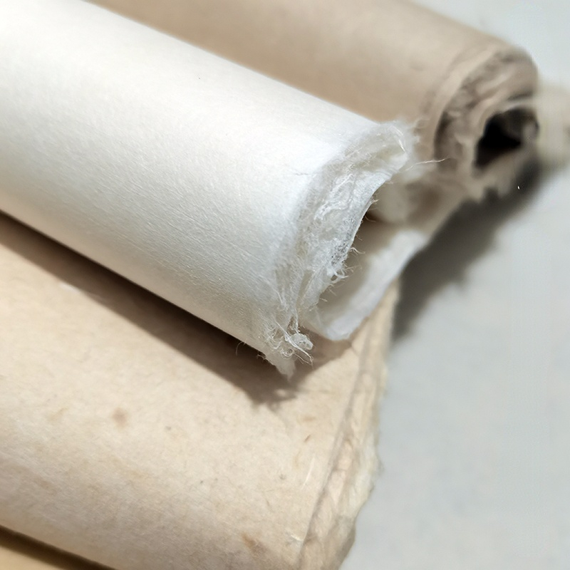 Chinesisches Maulbeerpapier, handgefertigt, altes Handwerk, Maulbeerpapier, chinesischer Pinselstift, Kalligraphie, Malpapier, Vintage-Reispapier – Detail 8