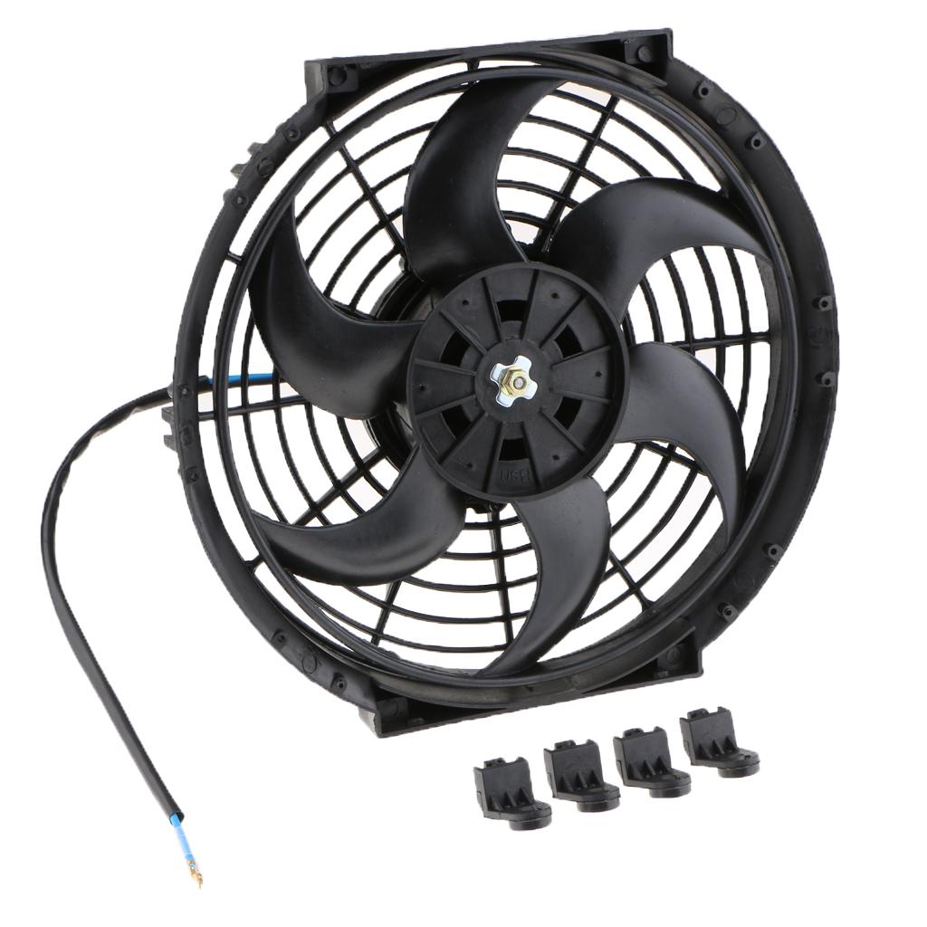 Car Truck Trailer 10 inch 12V 80W Electric Radiator Cooling Fans