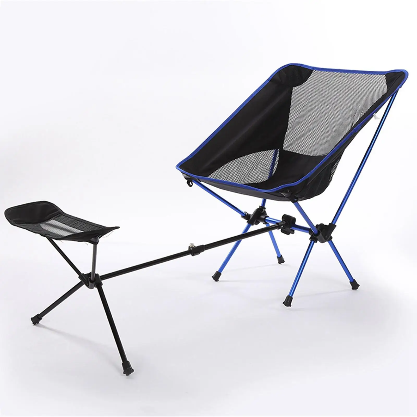 Portable Folding Chair Footrest Antislip Camping Hiking Recliner Footstool Feet Rest Bracket Lazy Seat Foot Rest