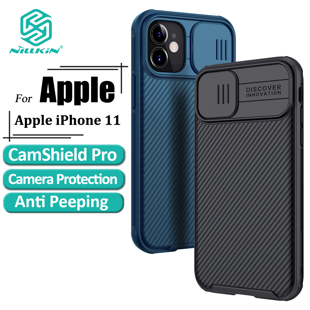 Чехол Nillkin CamShield Pro для iPhone 11, Роскошный Жесткий чехол для  телефона из поликарбоната с камерой, защита конфиденциальности | AliExpress